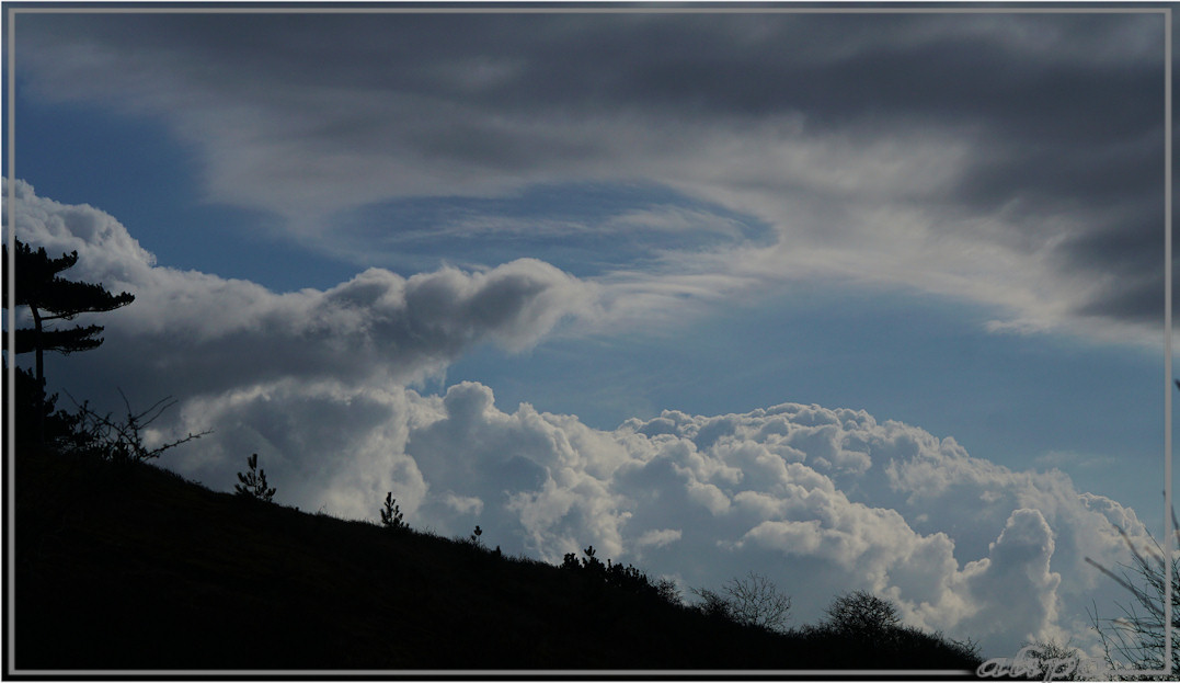 20160305_1423wolken_duinen Sony A77ii 400mm